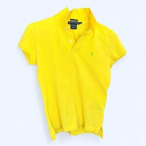 Vintage Ralph Lauren Bright Yellow Polo